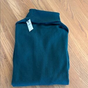 Talbots Green Turtleneck Knit Top